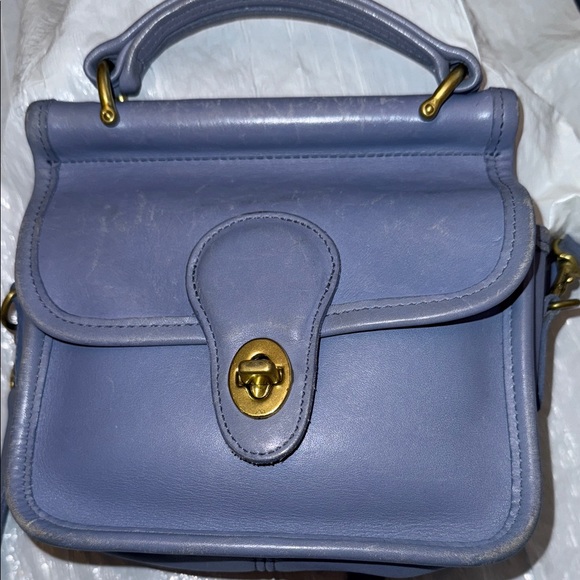 COACH RARE vintage mini Winnie C7C-9023 periwinkle 1997 edition. - Picture 8 of 12